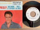 Elvis Presley Blue Moon of KY 64 USA RCA Vinyl 45 PS GSS WHITE LABEL PROMO Gold