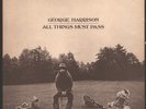 George Harrison - All Things Must Pass GER 3LP + Poster (EX/VG) (mid 70's) .*