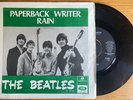 RARE SWEDISH PS SINGLE THE BEATLES - PAPERBACK WRITER - UNIQUE PICTURE  SLEEVE