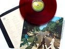 ORIGINAL 1969 RED VINYL THE BEATLES ABBEY ROAD LP APPLE JAPAN RARE