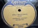 Edison Diamond Long Play 24 minutes Disc  nr 10001