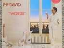 F R David Words Original Vinyl Album CAL145 Excellent Condition