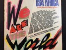 Vintage 1985 We Are The World USA for Africa 45RPM 7