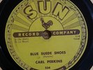 SUN RECORDS 78rpm - CARL PERKINS - BLUE SUEDE SHOES #234
