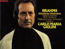 BRAHMS 4 Symphonies Haydn Variations Tragic Overture GIULINI EMI 4LP Box NM-