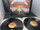 Metallica Master of Puppets Uk Press Music For Nations 2 LP With Poster Rare