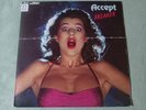 ACCEPT BREAKER LP VINYL RECORD ALBUM 1981 PASSPORT PB 6010 METAL VG+/VG+ TESTED