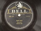 Melody Men  78 RPM Bell - Baby Face L15E