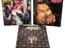 Anthrax - Fistful of Metal/Among The Living/Spreading The Disease Original LPs