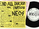 Punk Hardcore EP - Neos - End All Discrimination - Alandhiscar Canada VG+