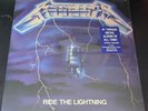 Metallica - Ride The Lightning Vinyl Black (Reissue) NEW, SEALED