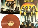 KISS Love Gun Marbled Colored Vinyl Casablanca UK 2017 Plus Poster