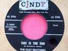 THE ISLEY BROTHERS - This is the End - super clean 45 rpm - Cindy 3009