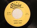 STARDAY 256 GEORGE JONES Taggin' Along VGVG+  Rockabilly Gospel