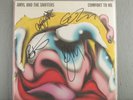 AMYL AND THE SNIFFERS Comfort To Me LP AUTOGRAPHED Signed VINYL Record USED