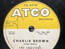 R&B-78 RPM-The Coasters-Atco 6132-Charlie Brown/Three Cool Cats-V+