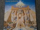 Iron Maiden Powerslave LP 1984 EMI POWER 1 Price Attack Series UK Vinyl is EX