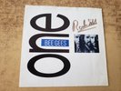 ROBIN GIBB HAND SIGNED VG+ 1980s Bee Gees – One SLEEVE ONLY 45