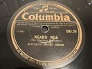 ROTORUA MAORI CHOIR 78 RPM Record New Zealand Folk Columbia DO.70