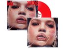 Lola Young This Wasn't Meant for You Anyway Red Vinyl Signed Insert Vinyl Size.