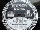 Edison Diamond Disc  52000 serie : Jack Dalton and the 7 Blue Babies
