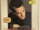 Herbert Von Karajan Beethoven 9 Symphonien Boxset LP Vinyl Record Album Set