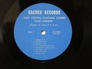 East Central Alabama Sacred Harp Singers Record Elder H. R. Avery G-1004