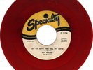 ROY MILTON Let Me Give You /Early in the Morning 45rpm Specialty '53 *RED VINYL*