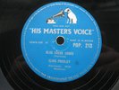 ELVIS PRESLEY 78 RPM BLUE SUEDE SHOES / TUTTI FRUTTI 1956 HMV POP.213 V1 (4TH)