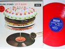 ROLLING STONES Let It Bleed DECCA LP VG+ HOLLAND red vinyl 1977