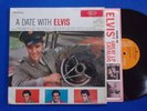 ELVIS PRESLEY - A Date With Elvis (LSP-2011) Orange Label, Rigid Vinyl Copy