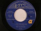 Doo Wop 45 VALENTINES I Love You Darling RAMA HEAR d
