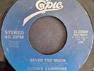 Northern Soul Luther Vandross Never too much EX condition