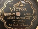 Paul Howard - Victor 38070 - Over Night Blues / Charlie's Idea