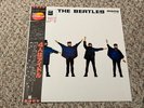 The Beatles - Help - 1982 Japanese MONO Red Vinyl - Obi