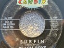 The BEACH BOYS Candix Records 301 SURFIN / LUAU U.S. 45  1962 VG- Surfing