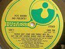 Pete Brown LP The Art School Dance Goes On UK Harvest 1st Press LOVELY COPY PROG