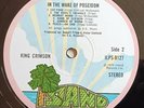 King Crimson LP In The Wake Of Poseidon UK Pink Island Rim Press LOVELY VINYL