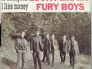 LUCKY & THE FURY BOYS Si Un Copain I Like Money 1965 Yéyé Belge SP Ronnex 45T