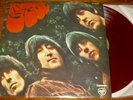 The BEATLES - RUBBER SOUL Japanese RED colored vinyl Stereo LP Apple AP-8156