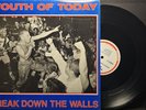 YOUTH OF TODAY (US) Break Down The Walls  1986 WW4 Lp