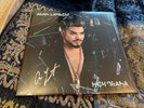 Adam Lambert SIGNED High Drama -Clear Vinyl LP Autograph. Record pre ordered
