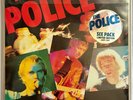 THE POLICE 12 x 980 Six Pack with 6 singles in blue vinyl -- one with a MISPRINT