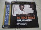 MASTER MUSIC  -  Duke Jordan Trio - So Nice Duke 180g LP  NEU