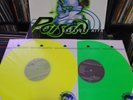 POISON Greatest Hits 1986-1996 2LP/ NEON YELLOW/GREEN VINYL W/HYPE STICKER