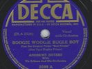 Andrews Sisters: Boogie Woogie Bugle Boy, Decca 3598, 78 rpm