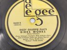 Dizzy Gillespie BIRKS WORKS 78 RPM JAZZ G