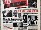 G’N’R Lies / Live Like A Suicide LP 1988 UK WX218 Uncensored VG+/VG+