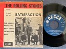 THE ROLLING STONES - SATISFACTION rare 1965 ITALY / BEAT ROCK / RED SLEEVE /EX++