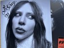 Lady Gaga Mayhem Indie Exclusive Signed INSERT Vinyl SHIPS NOW IN HAND Rare